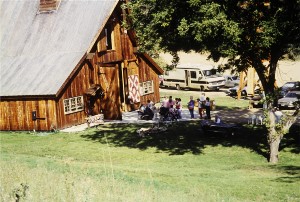 The barn