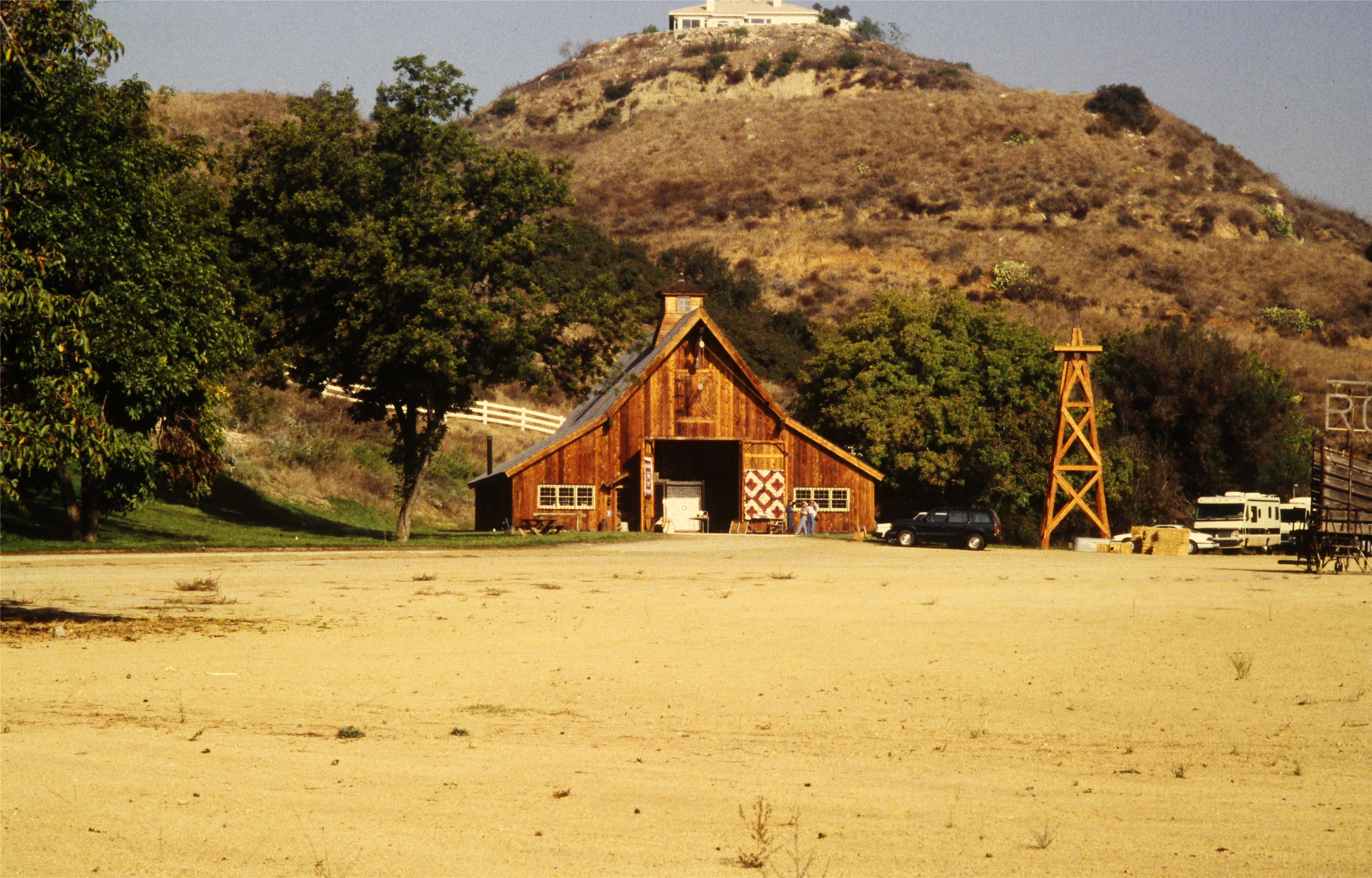 The barn