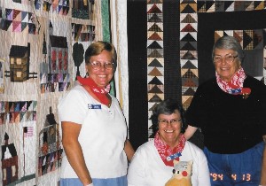 Melissa Ontiveros, Ruth McCoy, and Deb Raver