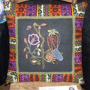 Embroidered Pillow