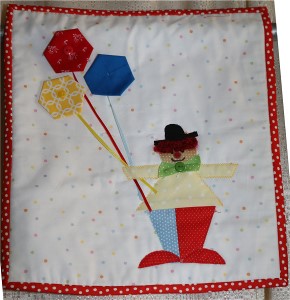 Telephone Quilt Project 2019 - Clown