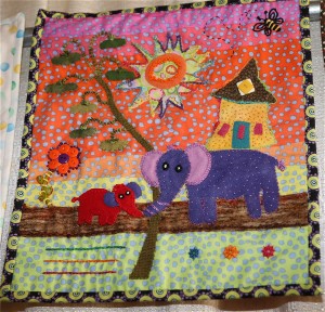 Telephone Quilt Project 2019 - Elephant Whimsey