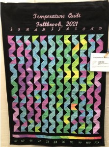 Temperature Quilt-Fallbrook 2021