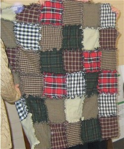 Fuzzy Scrap Flannel