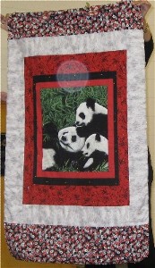 Wall Scroll with Pandas