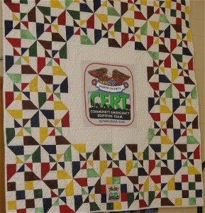 Community Emergency Response Team (CERT) quilt