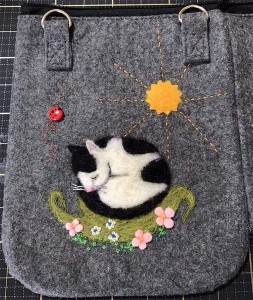 Felted Wool Kitty