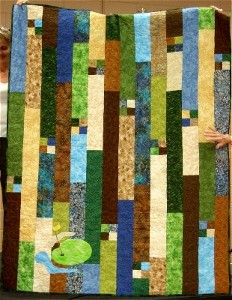 Golf Represented in Quilt