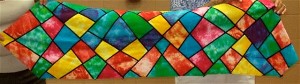 Stained Glass Table Runner