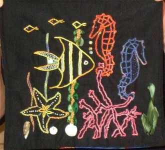African Folklore Embroidery