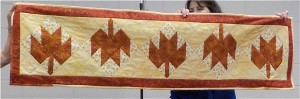 Maple Leaf Table Runner