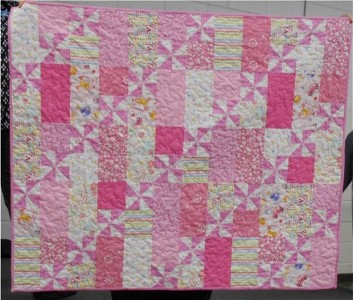 Pink Baby Quilt