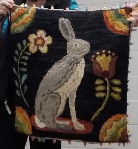 Hooked Garden Rabbit