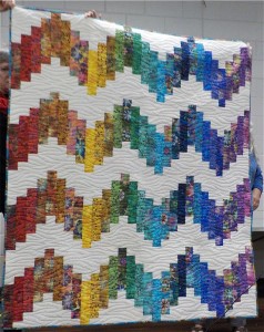 Ridiculously Easy Jelly Roll Quilt
