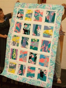 Asian Fabric Quilt