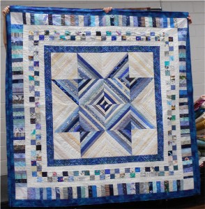 Carol's Quilt - Blue Star