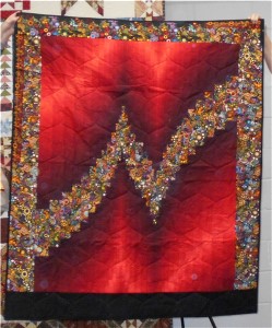 Two Color Bargello