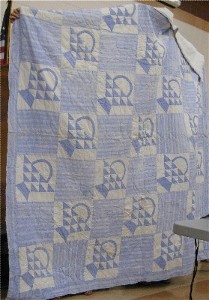 Hand quilted