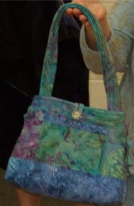 Jewel color purse
