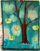 Art Quilt - Not Apples