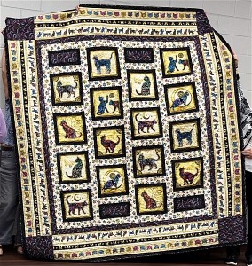 Egypt Bat Quilt