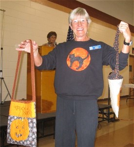 Trick or Treat Bags and Halloween Sweatshirt