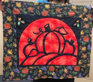 Reverse Appliqué Pumpkins