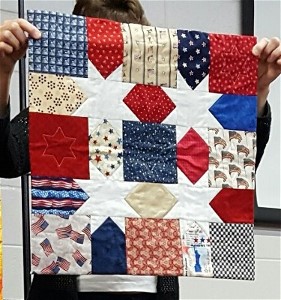 Red, White and Blue Quilt