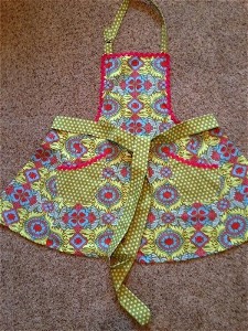 Flirty Skirty Amy Butler apron