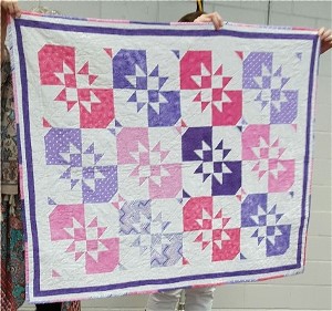 Pink and Purple Quilt