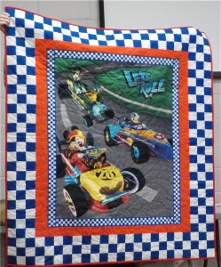 Racer Baby Quilt