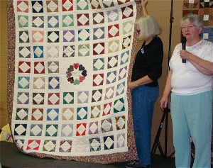 President's Quilt for Betty Hall